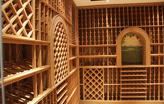 美輪美奐－南昌（chāng）凡爾賽宮別墅酒窖工程設計安裝完成