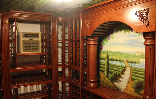 私人別墅酒（jiǔ）窖空調設計安裝