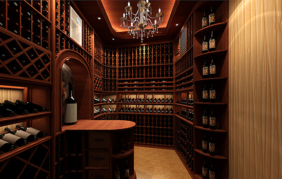 汕頭宜華城私人別墅酒櫃酒（jiǔ）窖空調工程效果圖片（piàn）