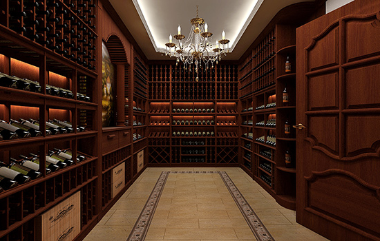 唐山星河公館別墅酒窖設計效果圖片
