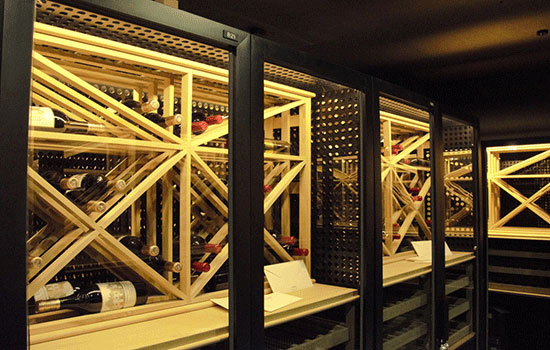 不（bú）鏽鋼恒溫酒櫃-HK KOC wine cellar(香（xiāng）港KOC葡萄酒（jiǔ）銀行會所)