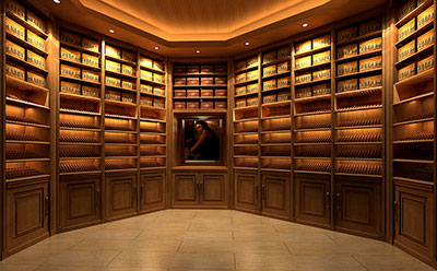 雪（xuě）鬆木雪茄房效果圖（tú）片