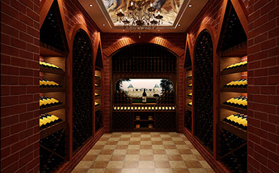 小型簡易（yì）地下室酒窖效果圖片係列